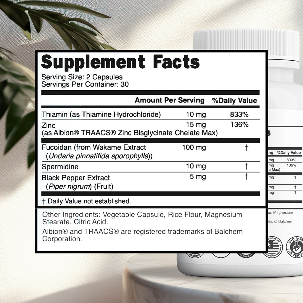 AutoAge supplement facts and ingredients