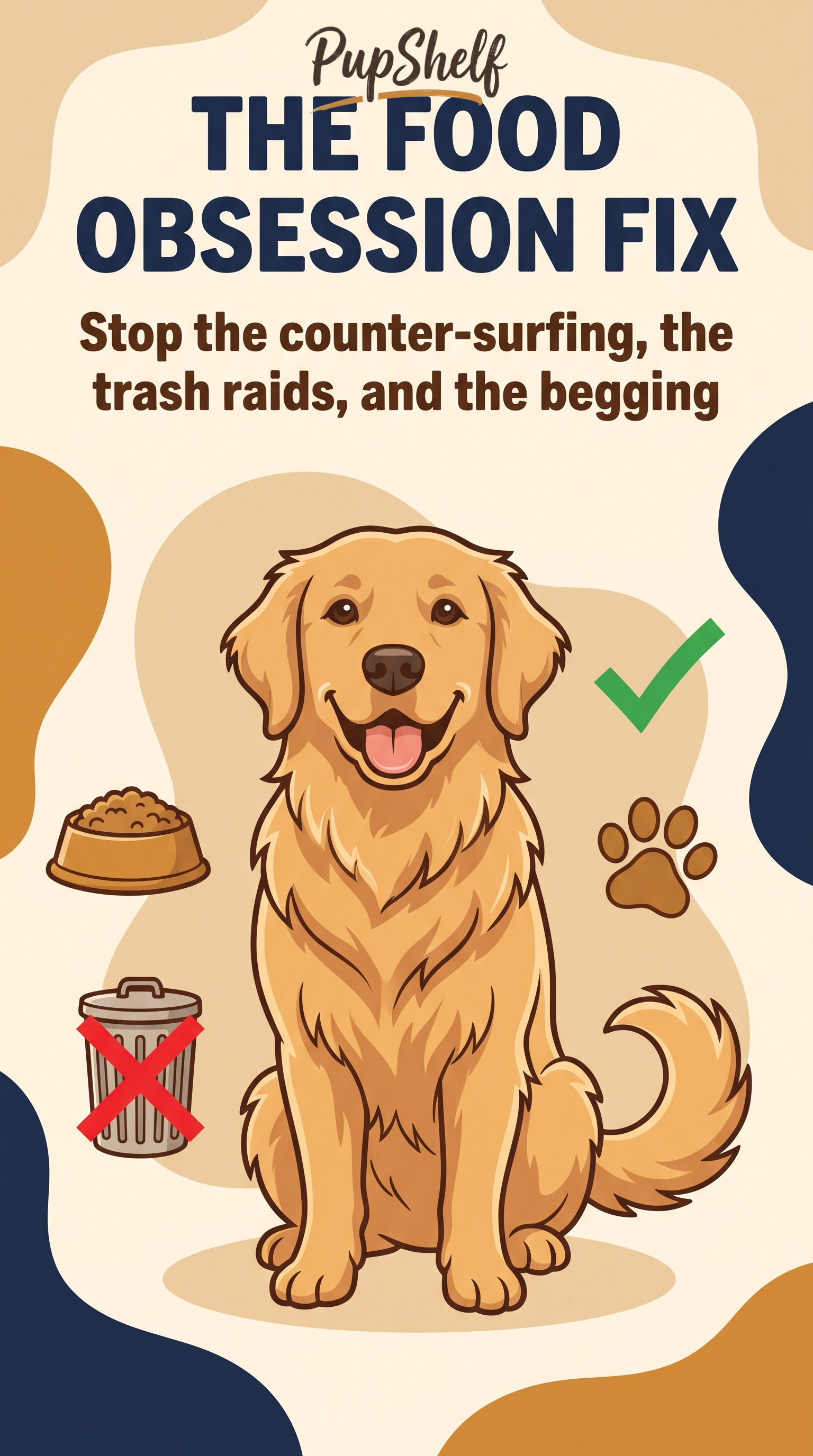 The Food Fix (Golden Retriever)