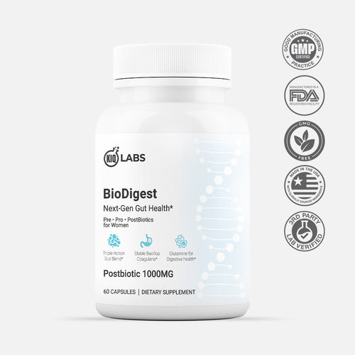 KIQ BioDigest bottle