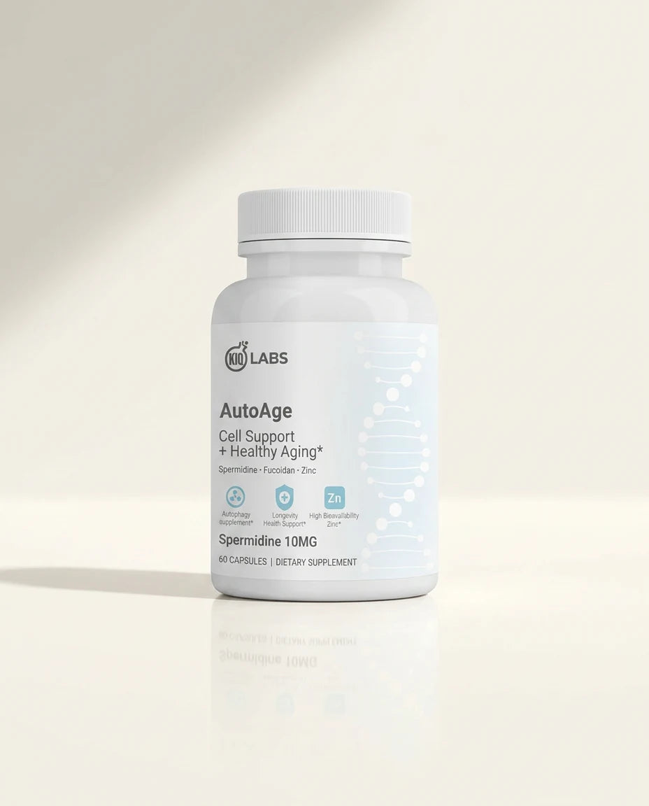 AutoAge single bottle studio photo